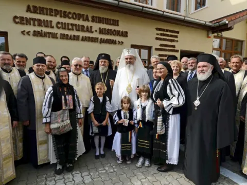 Sfinţirea Centrului Cultural-Misionar „Sfântul Ierarh Andrei Şaguna” din Sibiu
