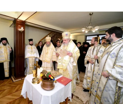 Binecuvântare patriarhală la Mănăstirea Sâmbăta de Sus
