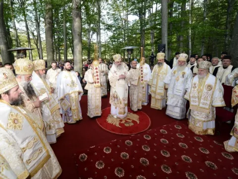 Sărbătoare la Mănăstirea Brâncoveanu de la Sâmbăta de Sus
