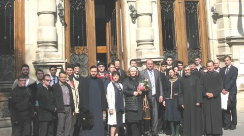 Oaspete de seamă la Facultatea de Teologie Ortodoxă din Bucureşti