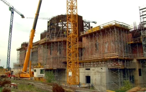 Șantierul Catedralei Mântuirii Neamului