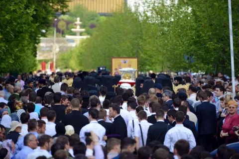 Pelerini pe Calea Sfinților