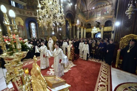 Te Deum pentru şedinţa de lucru a Sfântului Sinod
