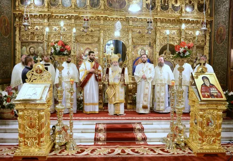 Vizita Patriarhului Ierusalimului în România