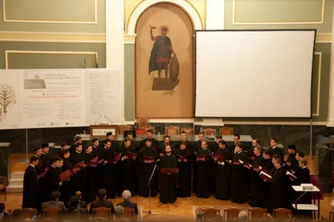 Grupul psaltic TRONOS a concertat la Tesalonic