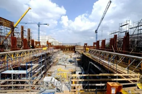 Continuă lucrările la Catedrala Mântuirii Neamului