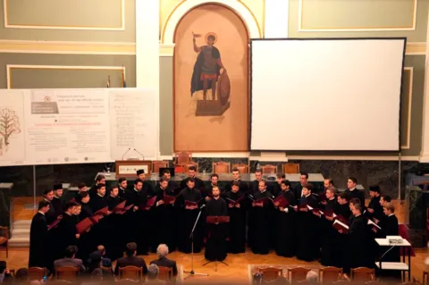 Grupul psaltic „Tronos“ susţine o serie de concerte în Germania