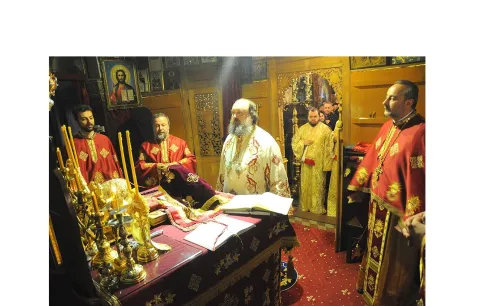 Hramul Bisericii „Sfântul Mina“-Vergu din Capitală