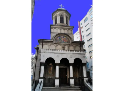 Sfinţirea picturii şi a catapetesmei Bisericii „Sfântul Ioan – Piaţă” din Capitală