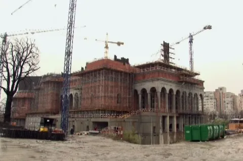 Șantierul Catedralei Mântuirii Neamului