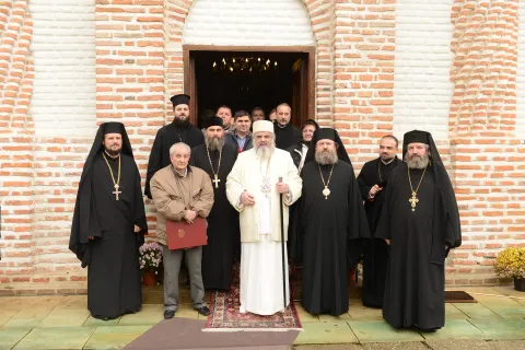 Patriarhul României la Mănăstirea Snagov