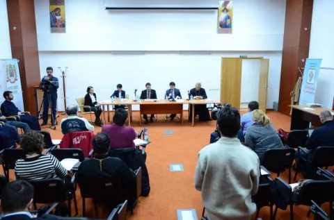 Conferinţă de presă la încheierea proiectului „Români de lângă Români” al postului Radio TRINITAS