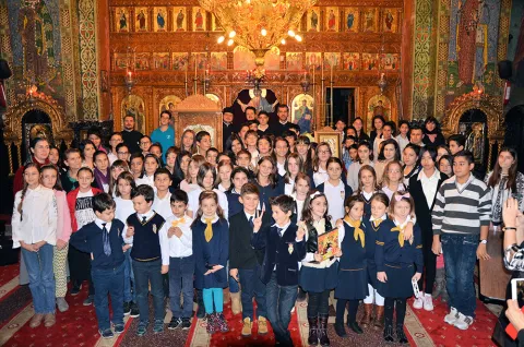 Selecţie pentru spectacolul „Sfântul Nicolae în mijlocul copiilor“ în Protopopiatul Sector 1 Capitală