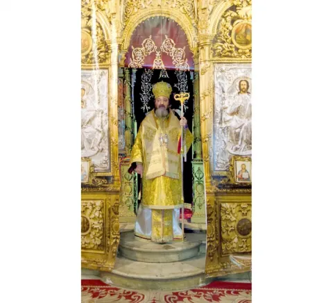 Slujire arhierească la Biserica Domniţa Bălaşa