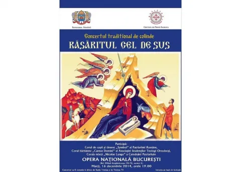 Concertul de colinde al Patriarhiei Române la Opera Naţională Bucureşti