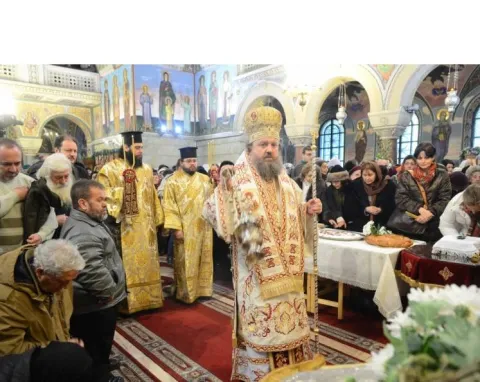 Biserica Sfântului Elefterie din Capitală, în sărbătoare