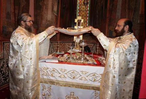 Paraclisul istoric al Reşedinţei Patriarhale şi-a sărbătorit cel de-al doilea hram