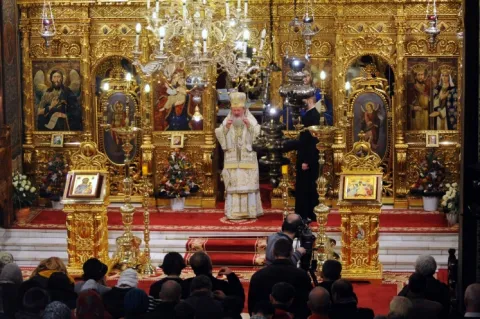 Duminica dinaintea Naşterii Domnului la Patriarhie