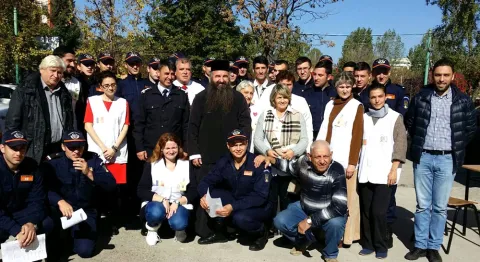 Record de donatori de sânge în campania Patriarhiei Române