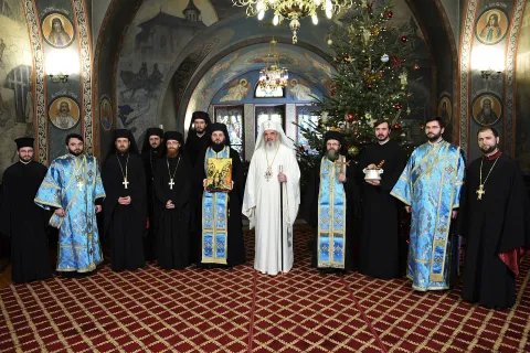 Ajunul sărbătorii Botezului Domnului la Reşedinţa Patriarhală