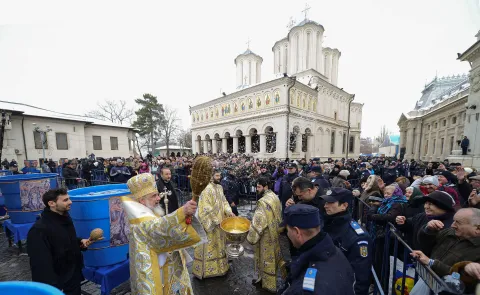 Boboteaza – Dumnezeiasca Arătare - la Patriarhie
