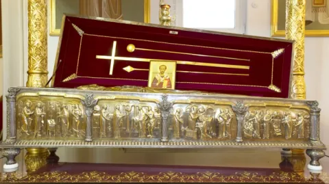 Moaștele Sfântului Ioan Gură de Aur, în Capitală