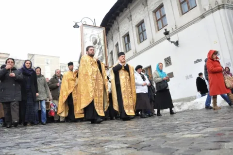 Procesiunea cu icoana făcătoare de minuni a Sfântului Cuvios Antonie cel Mare