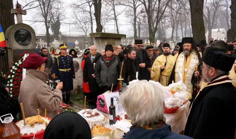Slujbe de pomenire pentru Mihai Eminescu