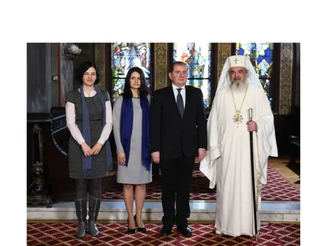 Ambasadorul Poloniei la Bucureşti în vizită la Patriarhia Română