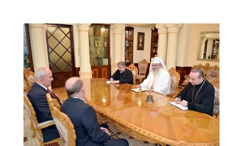 Ambasadorul Iordaniei în vizită de prezentare la Patriarhia Română