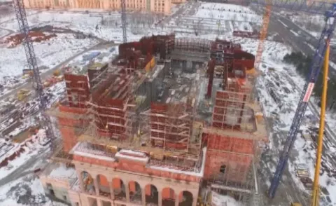 Șantierul Catedralei Mântuirii Neamului