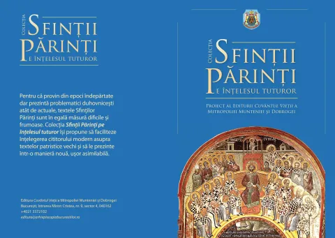 Apariţii viitoare la Editura Cuvântul Vieţii în Colecţia „Sfinţii Părinţi pe înţelesul tuturor”