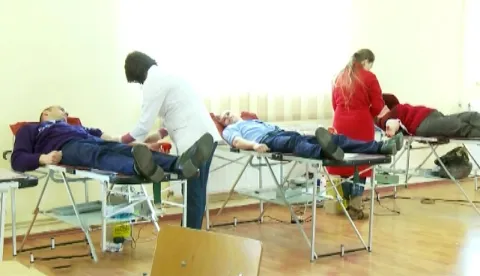 Campania „Donează sânge! Salvează o viaţă!”, la Câmpina