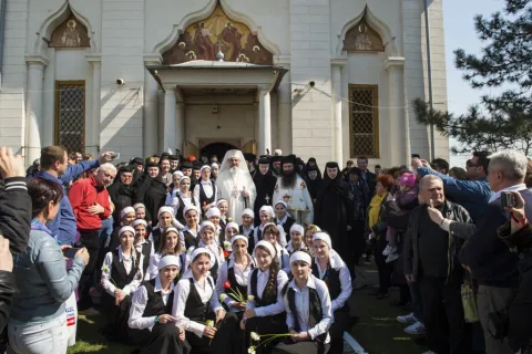 Preafericitul Părinte Patriarh Daniel la Mănăstirea Pasărea
