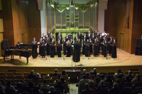 Corala "Nicolae Lungu", în concert la Conservator