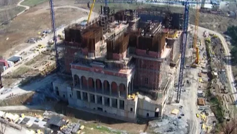 Șantierul Catedralei Mântuirii Neamului