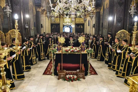 Denia Prohodului Domnului la Patriarhie