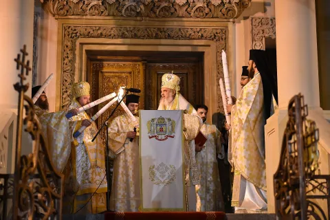 Sărbătoarea Învierii Domnului la Patriarhie