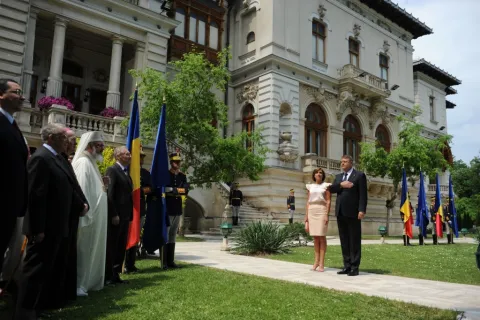 Patriarhul României la recepţia organizată de Administraţia Prezidenţială de Ziua Europei