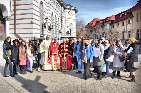 Concursul naţional „Mâini întinse spre lucrarea poruncilor lui Dumnezeu” – etapa eparhială
