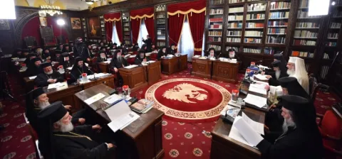 Sfântul Sinod în şedinţă de lucru la Reşedinţa Patriarhală
