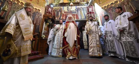 Sfințirea Capelei Institutului „C. I. Parhon” din Capitală