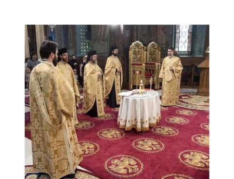 Slujba Parastasului pentru Poetul Mihai Eminescu la Catedrala Patriarhală