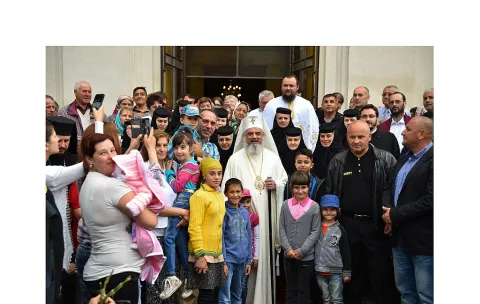 Patriarhul României la Mănăstirea Ghighiu