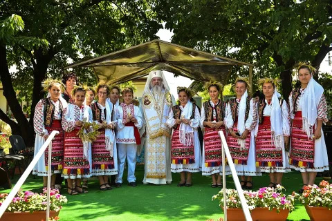 Patriarhul României la Mănăstirea prahoveană Zamfira