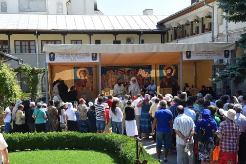 Patriarhul României la Mănăstirea „Sfânta Maria” - Techirghiol