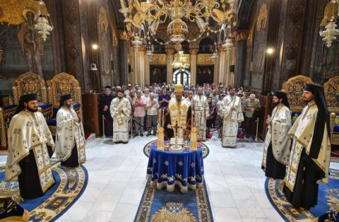 Te Deum la Patriarhie, la începutul anului bisericesc