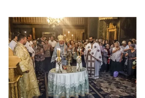 Sfântul Cuvios Dionisie Exiguul sărbătorit la Parohia „Sfânta Treime” - Tei din București