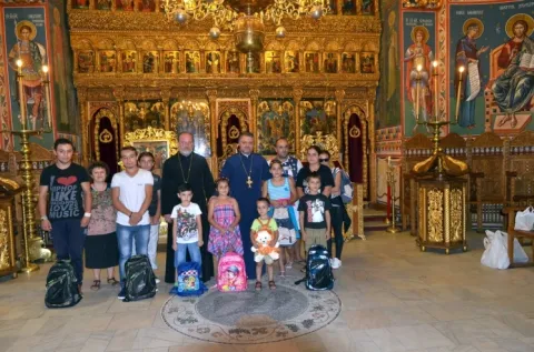 Daruri pentru copii la Biserica „Sfântul Gheorghe”-Nou