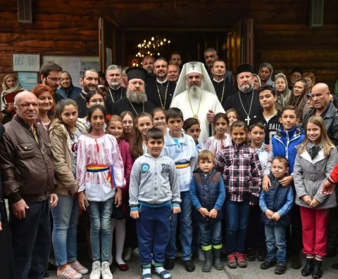 O nouă cantină socială sfinţită în Bucureşti
